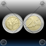 ANDORRA 2 EURO 2018 (Human Rights) UNC